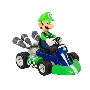 Carrinho Miniatura Luigi Kart