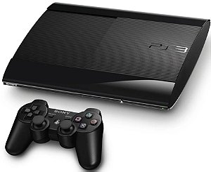 Console Sony Playstation 3 Super Slim 500GB Desbloqueado - PS3