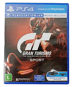 Jogo Gran Turismo Sport - PS4