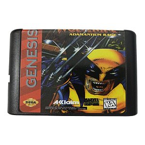 Jogo Wolverine Adamatium Rage - Mega Drive