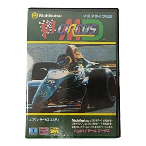 Jogo F1 Circus MD Original [JAPONÊS] - Mega Drive