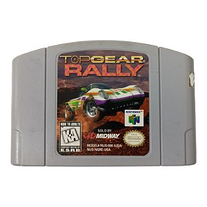 Jogo TopGear Rally Original - N64