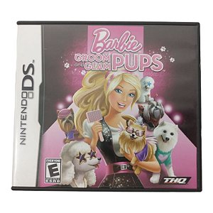 Jogo Barbie Groom and Glam Pups Original - DS
