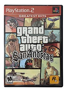 Jogo GTA San Andreas Original - PS2