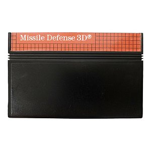 Jogo Missile Defense 3D - Master System