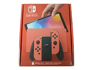 Console Nintendo Switch OLED Edição Mario Vermelho