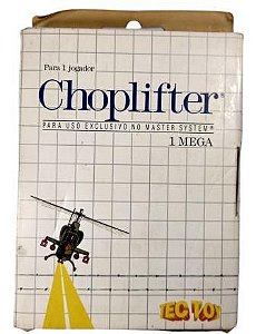 Jogo Choplifter - Master System