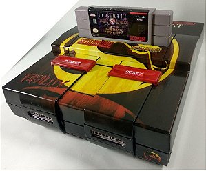 Console Super Nintendo Personalizado Mortal Kombat - SNES