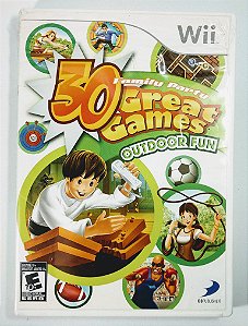 Jogo 30 Great Games Outdoor Fun - Wii