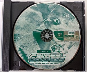 Jogo Get Bass Original [JAPONÊS] - Dreamcast