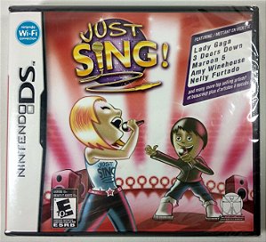 Jogo Just Sing! Original (LACRADO) - DS