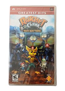 Jogo Ratchet Clank Size Matters Original (LACRADO) - PSP