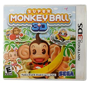 Jogo Super Monkey Ball 3D Original - 3DS