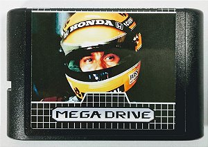 Jogo Ayrton Senna Monaco GP II - Mega Drive