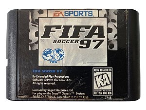 Jogo Fifa Soccer 97 - Mega Drive