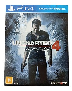 Jogo Uncharted 4 A Thiefs End - PS4