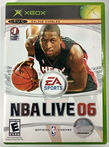 Jogo NBA Live 06 Original - Xbox Clássico