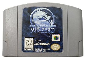 Jogo Mortal Kombat Mythologies SUB-ZERO Original - N64