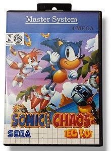 Jogo Sonic Chaos - Master System