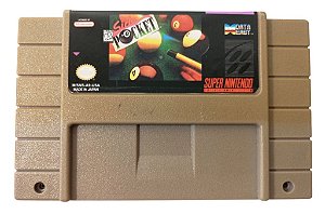 Jogo Side Pocket - SNES