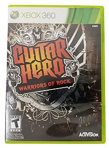 Jogo Guitar Hero Warriors of Rock Original - Xbox 360