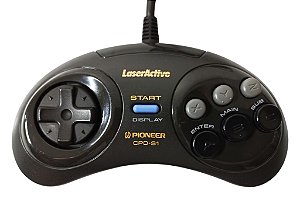 Controle Pioneer CPD-S1 - Laser Active / Mega Drive