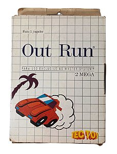 Jogo Out Run - Master System