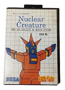 Jogo Nuclear Creature - Master System