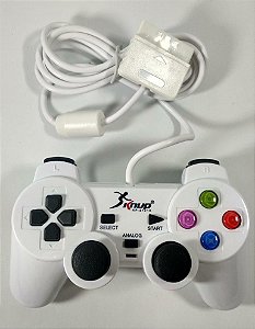 Controle (Branco) - PS1 ONE/ PS2