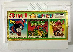 3 in 1 (Turtles 3 - Dragon Ball Z2 e Z3) - NES