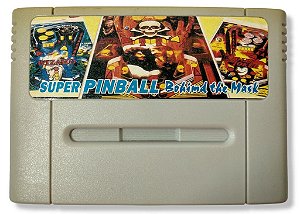Jogo Super Pinball behind the mask - SNES