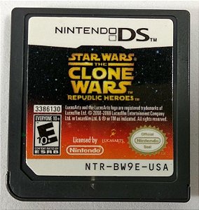 Jogo Star Wars the Clone Wars Original - DS