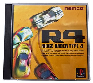 Jogo R4 Ridge Racer Type 4 Original [JAPONÊS] - PS1 ONE