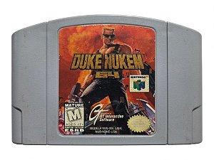 Jogo Duke Nukem 64 Original - N64