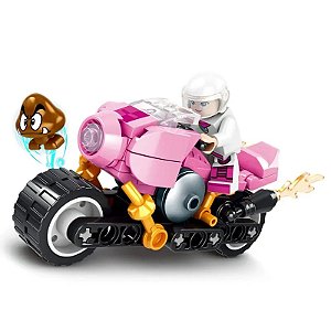 Blocos de Montar Princesa Kart