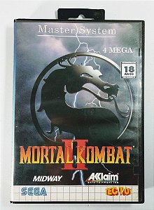 Jogo Mortal Kombat II - Master System