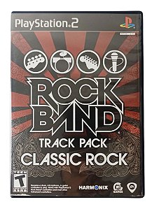 Jogo Rock Band Track Pack Classic Rock Original - PS2