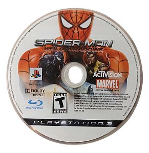 Jogo Spider-man Web of Shadows - PS3