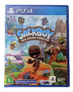 Jogo Sackboy: Uma Grande Aventura (lacrado) - PS4