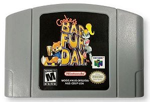 Jogo Conkers Bad Fur Day - N64