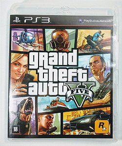 Jogo GTA V Premium Edition (lacrado) - PS4 - Sebo dos Games - 10 anos!