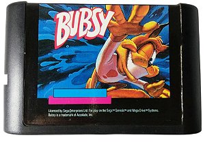 Jogo Bubsy - Mega Drive