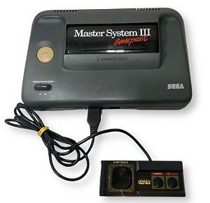 Console Master System 3 Tectoy (com entrada AV)