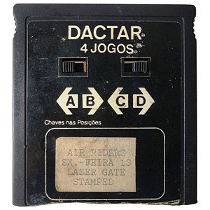 4 in 1 (Air Riders -Sexta feira 13 -Laser Gate - Stamped) - Atari