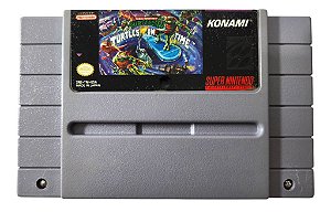Jogo Turtles in Time (Turtles IV) Original - SNES