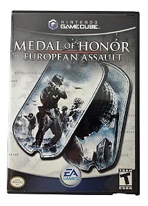 Jogo Medal of Honor European Assault Original - GC (Game Cube)