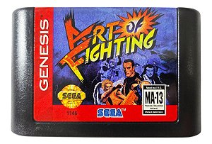 Jogo Art of Fighting Original - Mega Drive
