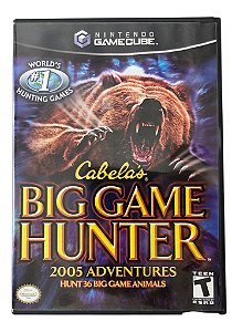 Jogo Cabelas Big Game Hunter 2005 Adventures Original - GC (Game Cube)