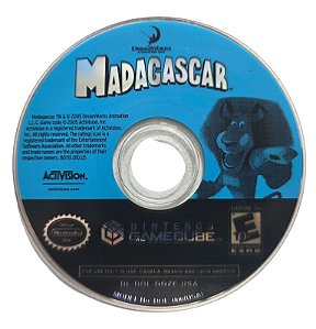Jogo Madagascar Original - GC (Game Cube)