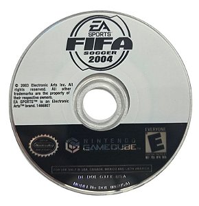 Jogo Fifa Soccer 2004 Original - GC (Game Cube)
